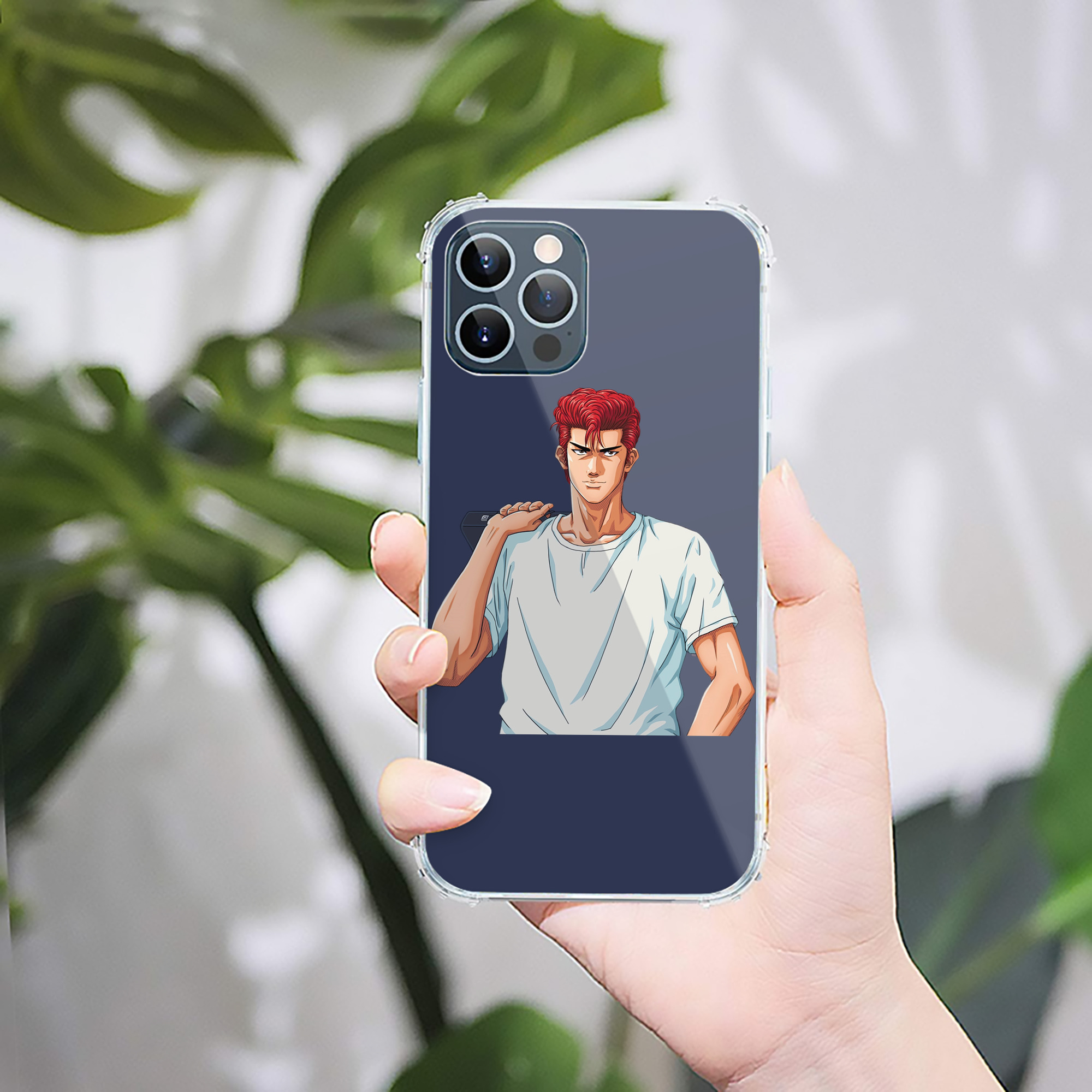 （画像用） SLAM DUNK／スラムダンク 【iPhone 12シリーズ対応】透明スマホケース（クリアソフトケース）
